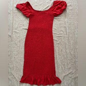 Trixxi, Tight Ruffled Dress